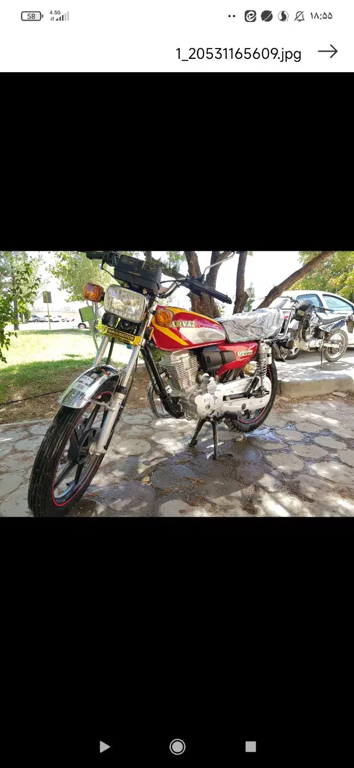 فروش فوری  زیر قیمت بازار موتور سیکلت پرواز200 خشک|موتورسیکلت|مشهد, هنرور|دیوار