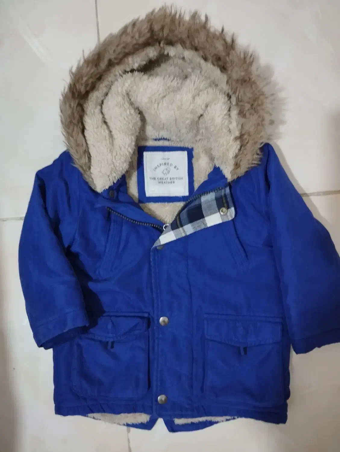 کاپشن بچه گانه خارجی .در حد نو مناسب دوسال|کفش و لباس بچه|ملایر, |دیوار