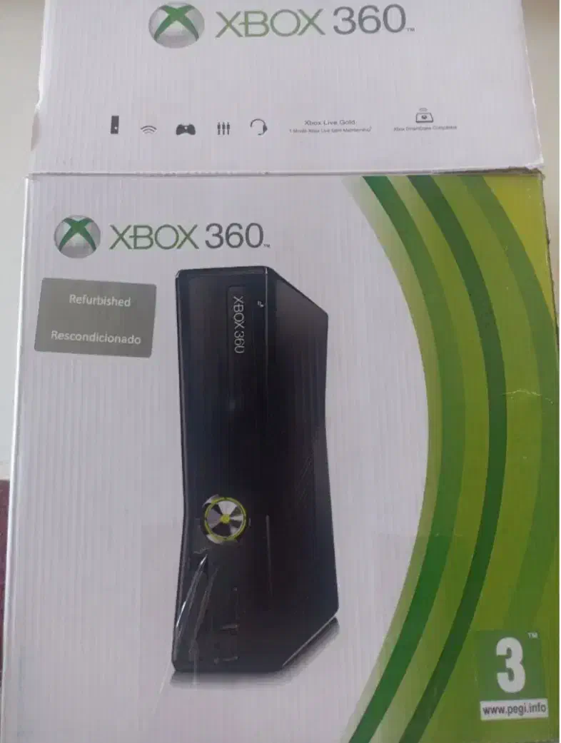 ایکس باکس ۳۶۰ سوپر اسلیم با ۹۸ بازی|کنسول، بازی ویدئویی و آنلاین|قروه, |دیوار