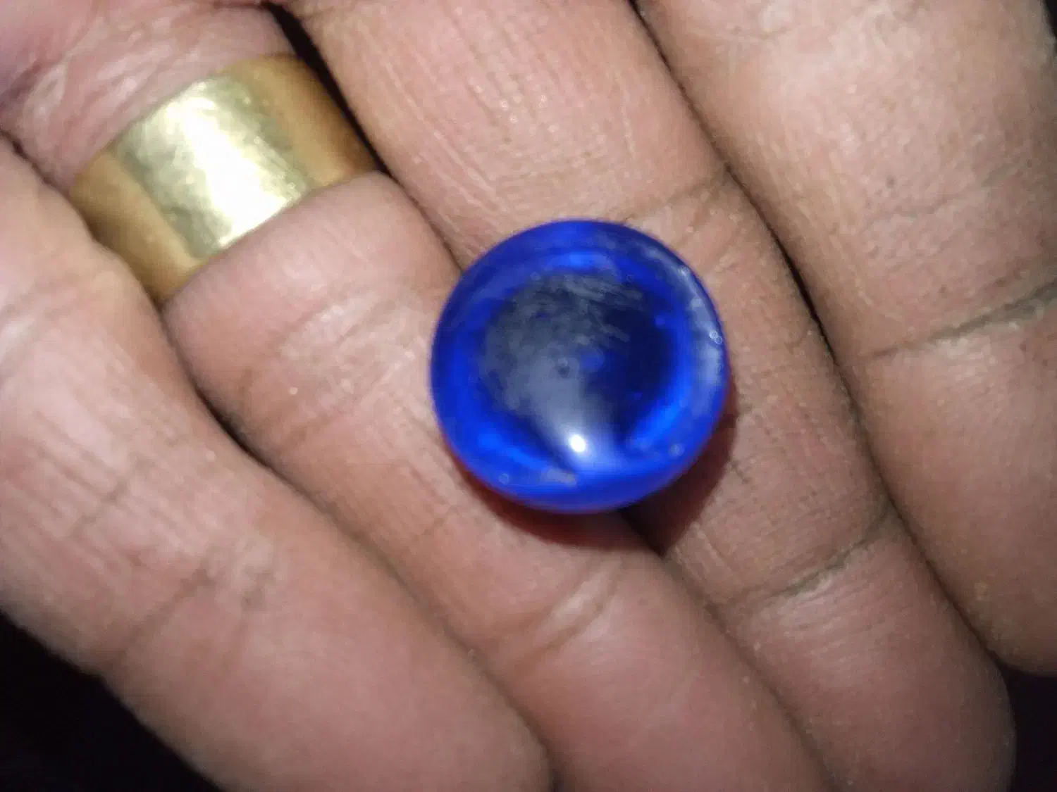 سلام اندازه یک نگین یاقوت کبوداصل|جواهرات|زرند, |دیوار