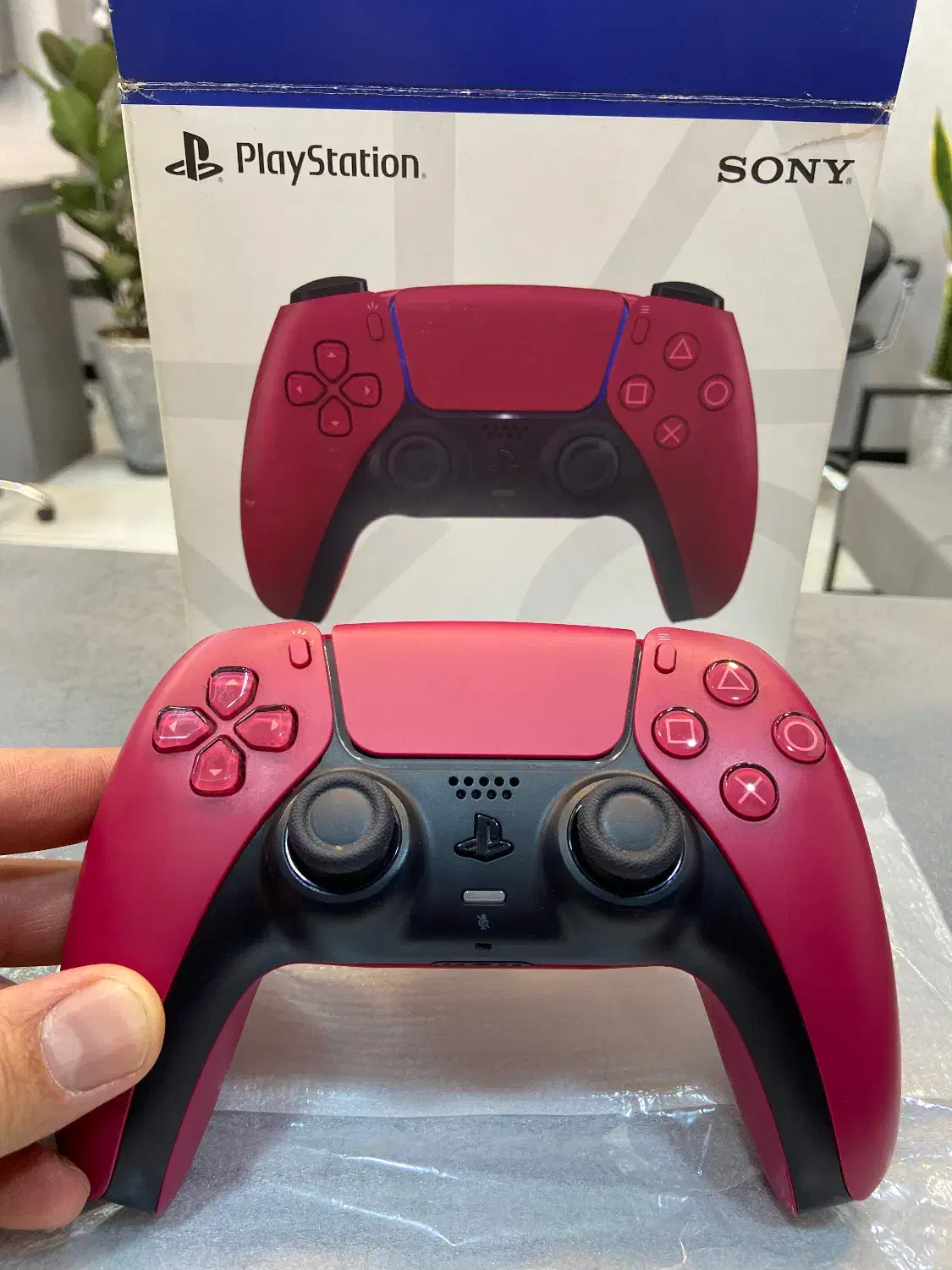 دسته ps5 زرشکی|کنسول، بازی ویدئویی و آنلاین|تهران, حسن‌آباد|دیوار