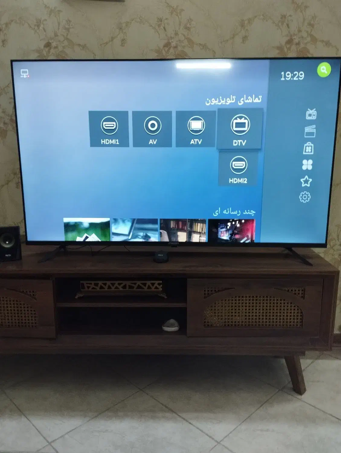 تلویزیون ۵۸ مکسن در حد نو|تلویزیون و پروژکتور|مشهد, جانباز|دیوار