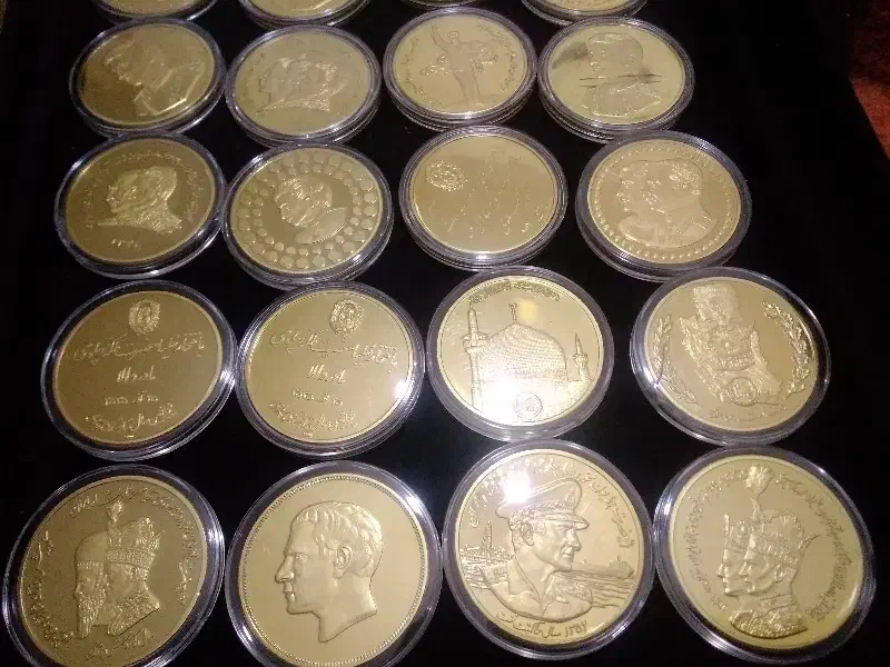 سکه ابکاری طلای شاهی|کلکسیون سکه، تمبر، اسکناس|تهران, مولوی|دیوار