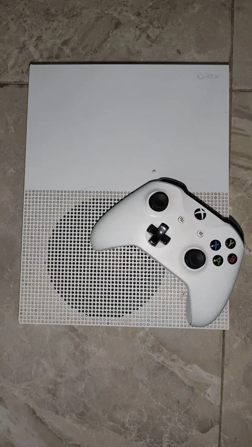 xbox one s سالم تک دسته با 17 بازی|کنسول، بازی ویدئویی و آنلاین|کرمانشاه, |دیوار