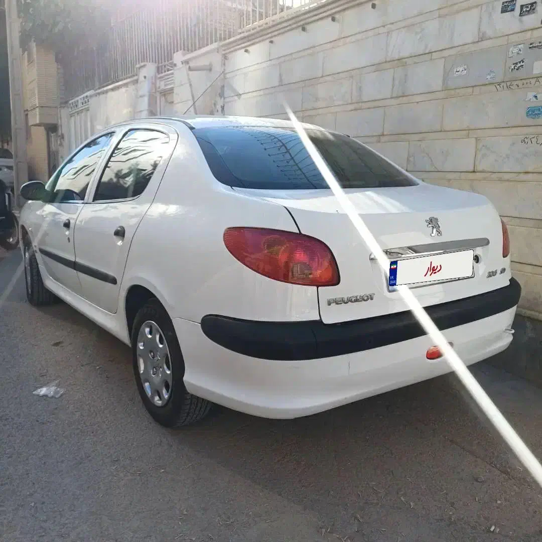 پژو ۲۰۶ اس دی مدل ۹۵|خودرو سواری و وانت|بجنورد, |دیوار