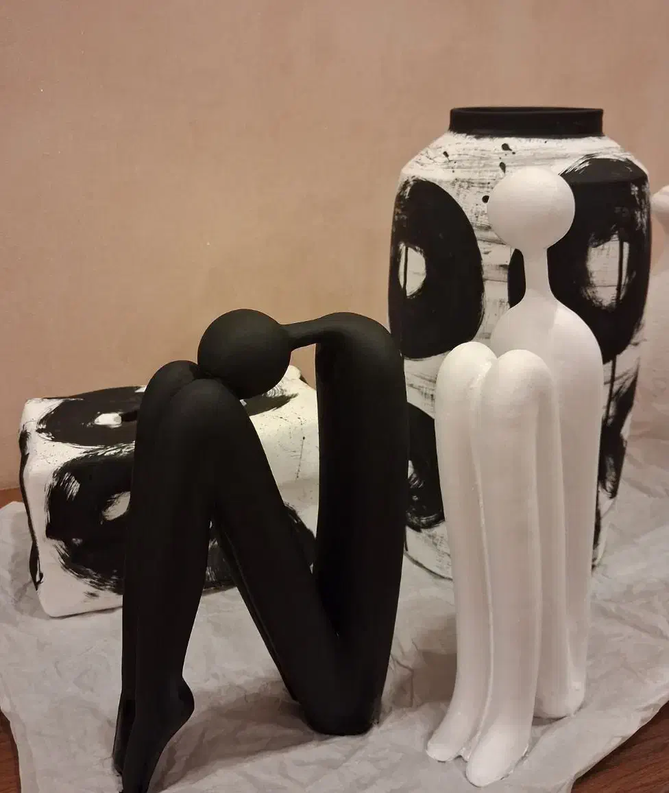 گلدان و جادستمالی دکوراتیو قابل اجرا در طرح دلخواه|صنایع دستی و سایر لوازم تزئینی|رشت, صفاری|دیوار