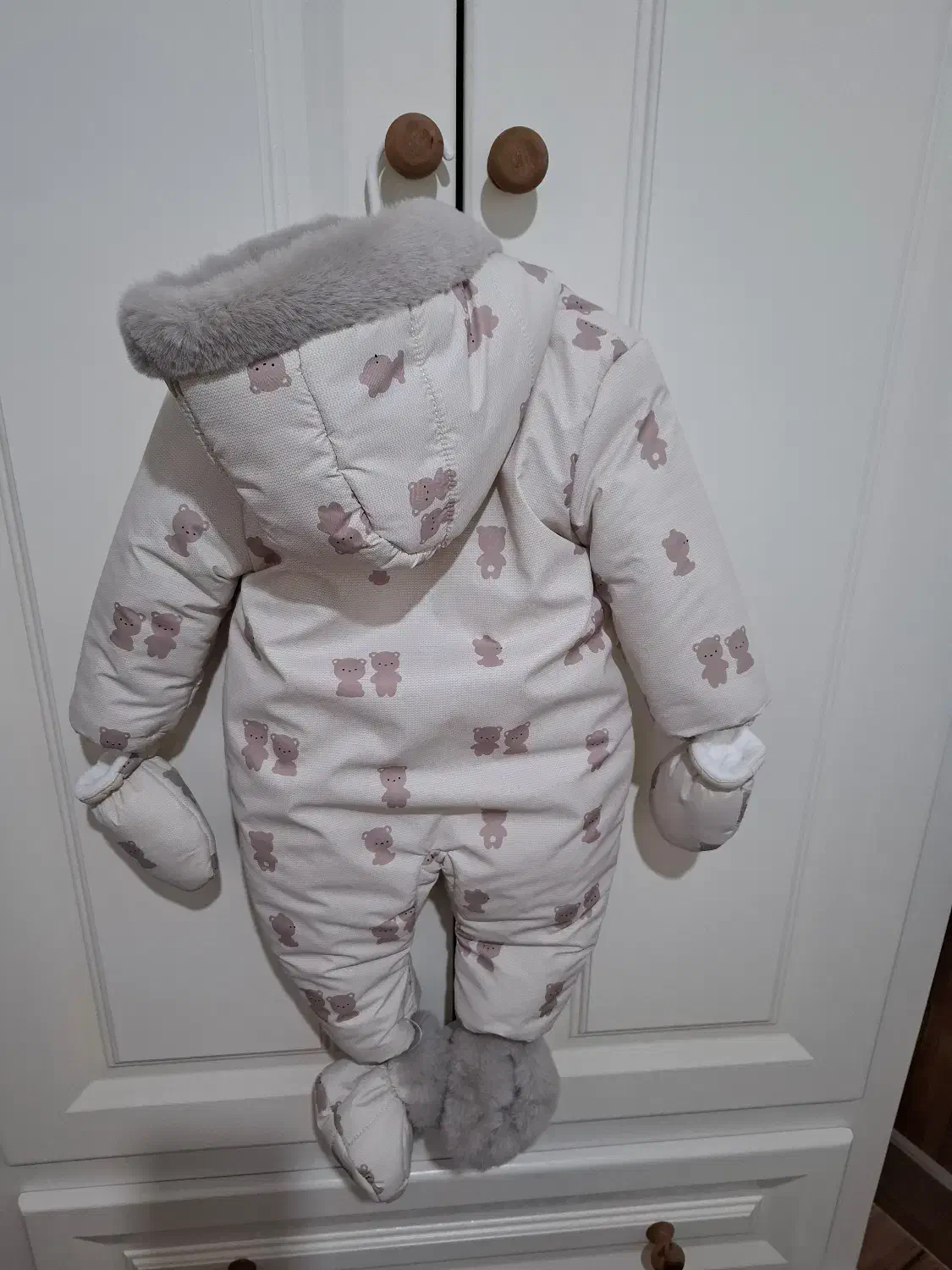 کاپشن داخل خزدار اصل ترک|کفش و لباس بچه|میانه, |دیوار