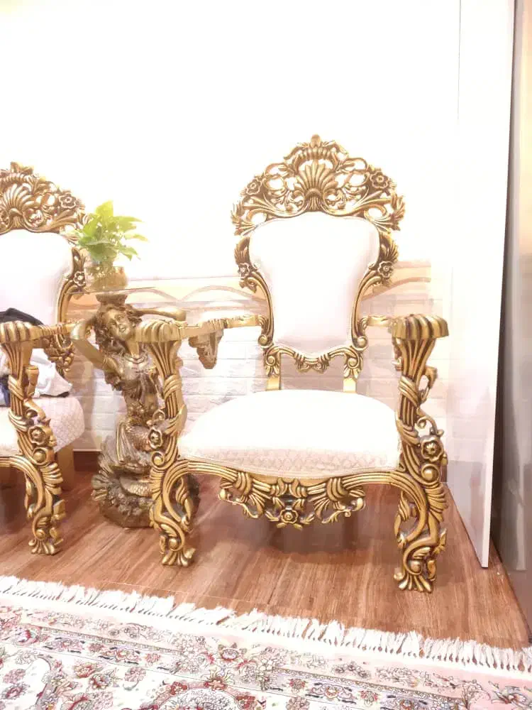 مبل سلطنتی|مبلمان خانگی و میز عسلی|رشت, دروازه لاکان|دیوار