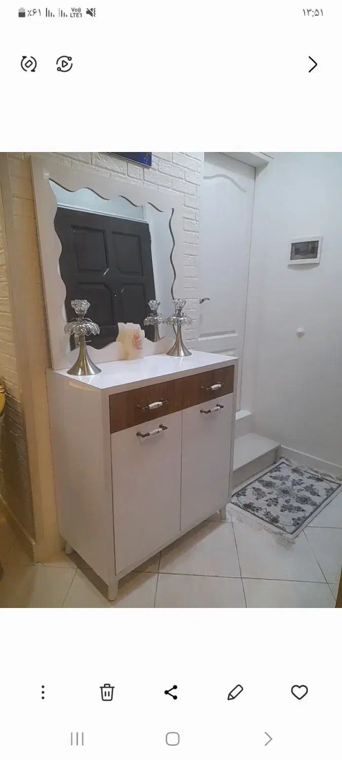 آینه کنسول|بوفه، ویترین، کنسول|تهران, تهرانسر غربی|دیوار