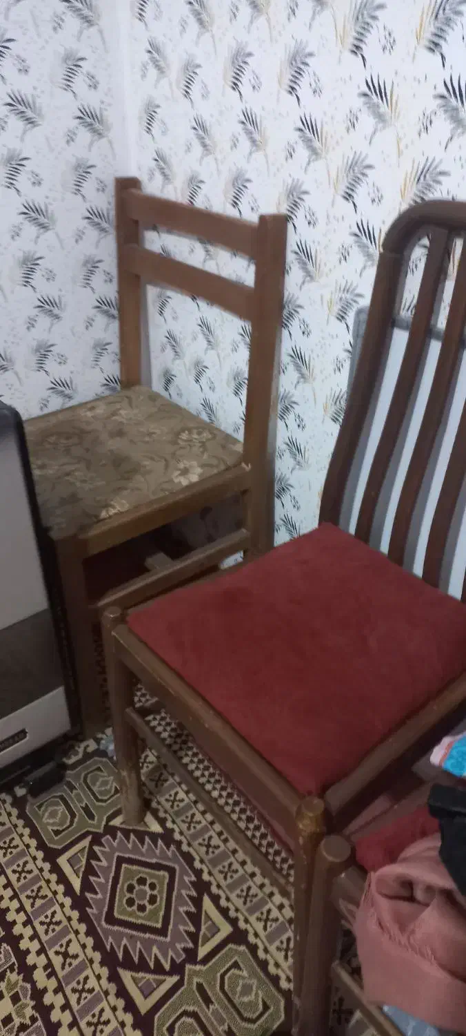 ۴عدد صندلی|صندلی و نیمکت|زنجان, |دیوار