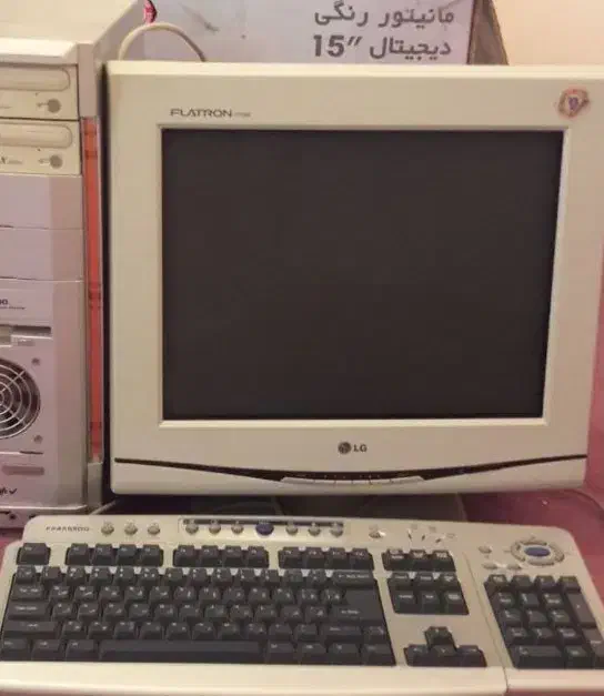 مانیتور ال جی طرح لبخندی|قطعات و لوازم جانبی رایانه|کرج, حسن آباد|دیوار