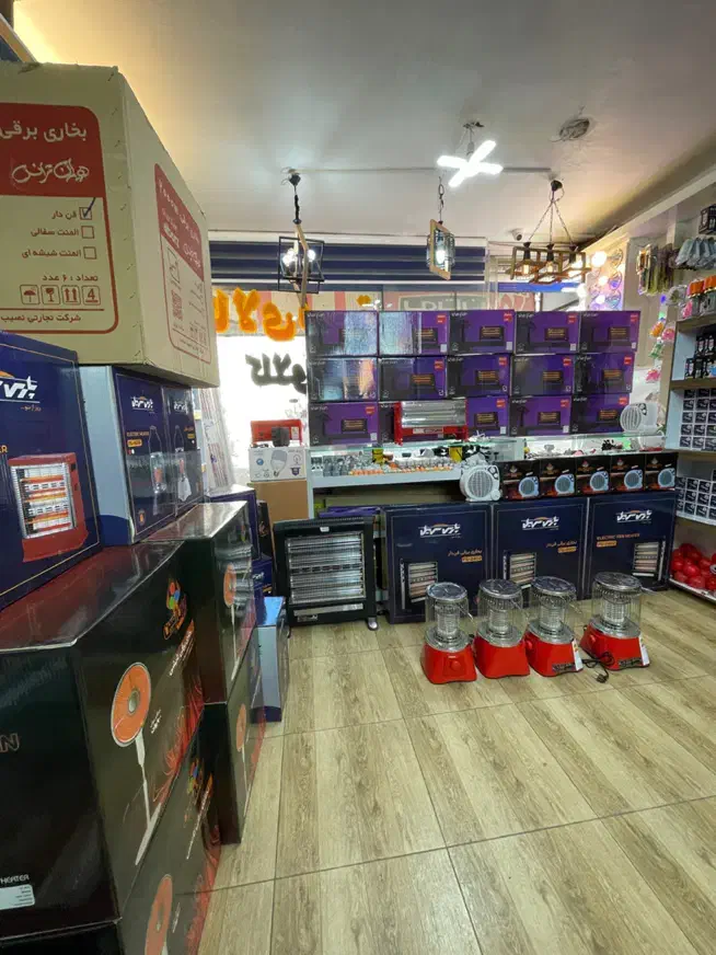 بخاری برقی ۳ شعله فندار ، بدون فن|بخاری، هیتر، شومینه|ملایر, |دیوار