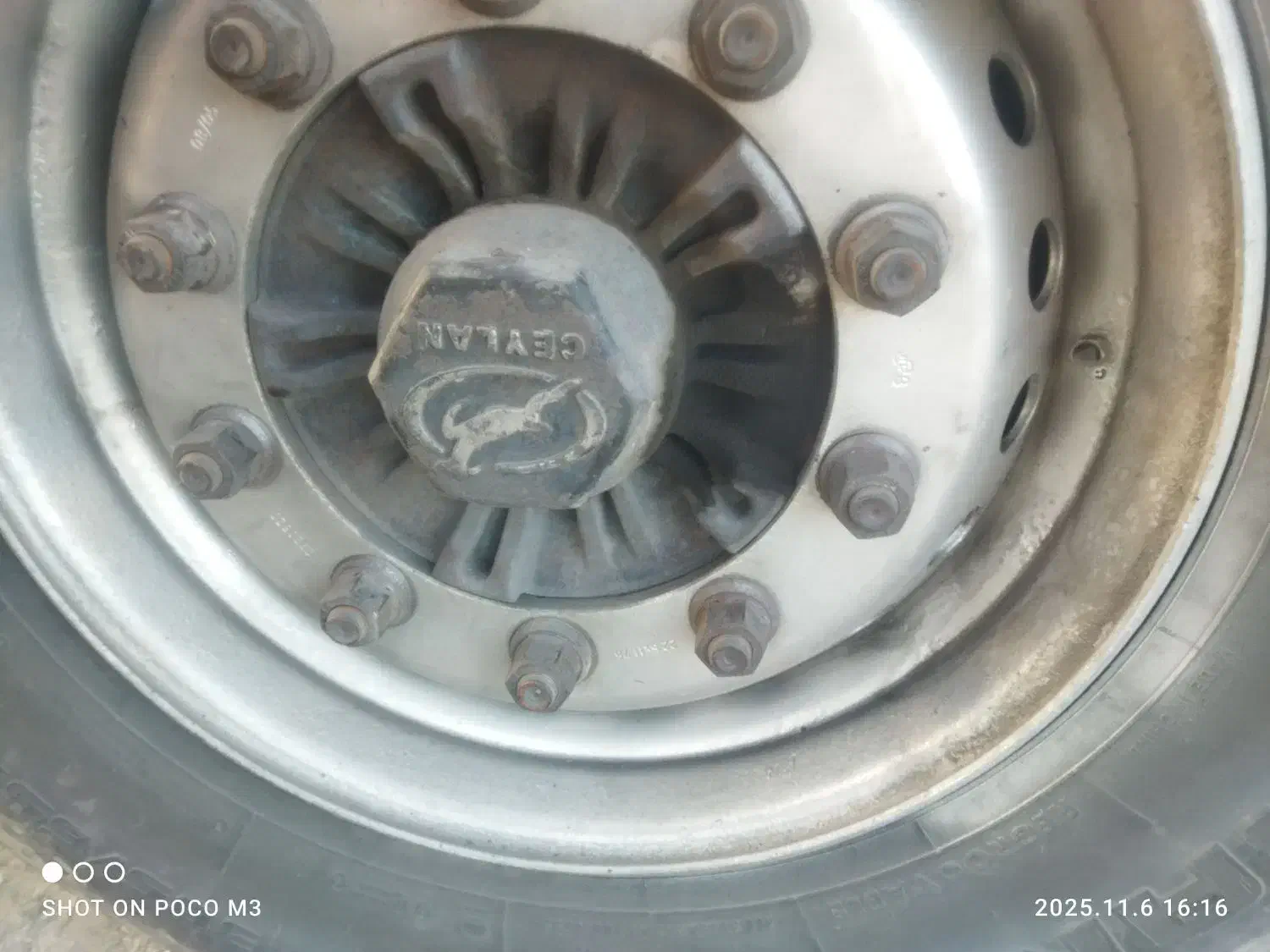 بونکر سیمان سه محور وی فولاد سازان|خودرو سنگین|خوی, |دیوار