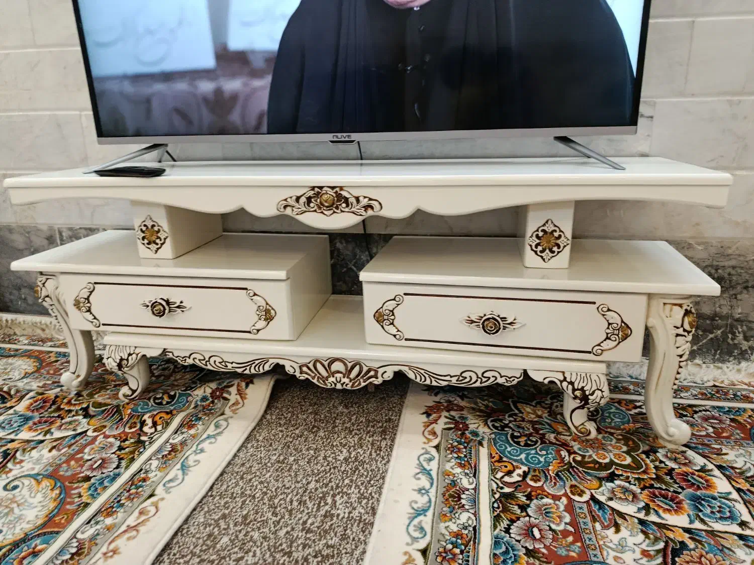 میز تلوزیون چوبی|میز تلویزیون|قم, زنبیل آباد|دیوار