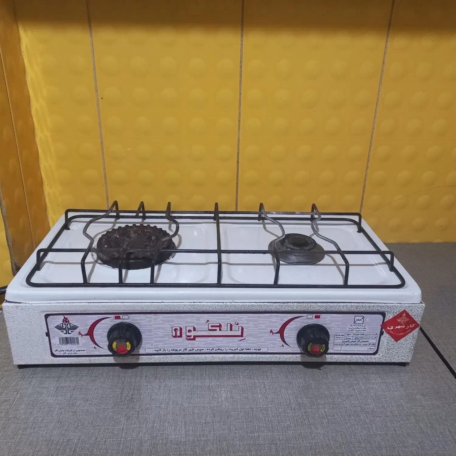 گاز دو شعله در حد نو|اجاق گاز و لوازم برقی پختوپز|فریدونکنار, |دیوار