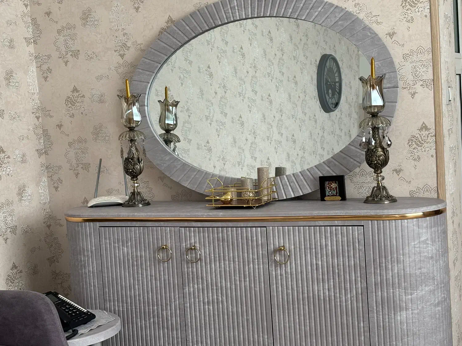 ست اینه وکنسول|بوفه، ویترین، کنسول|زنجان, |دیوار