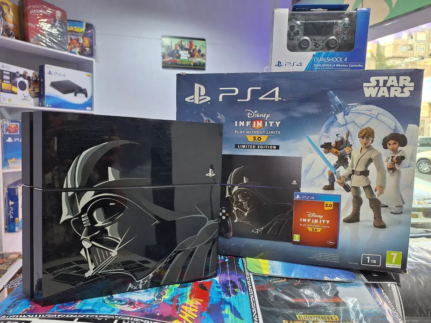 PS4 FAT 1TRA باندل استار وارز اصلی ضمانت محلت تست|کنسول، بازی ویدئویی و آنلاین|بومهن, |دیوار