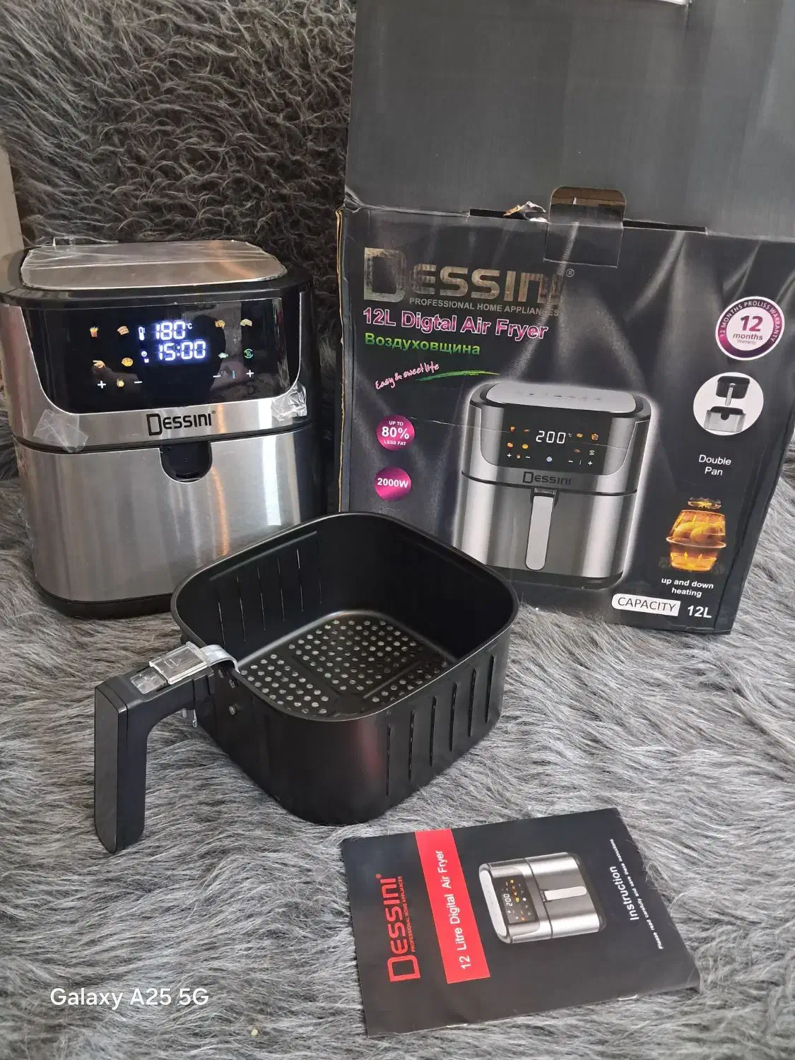 سرخکن بدون روغن سرخ کن رژیمی هواپز  جهیزیه|اجاق گاز و لوازم برقی پخت‌وپز|مشهد, دانشجو|دیوار