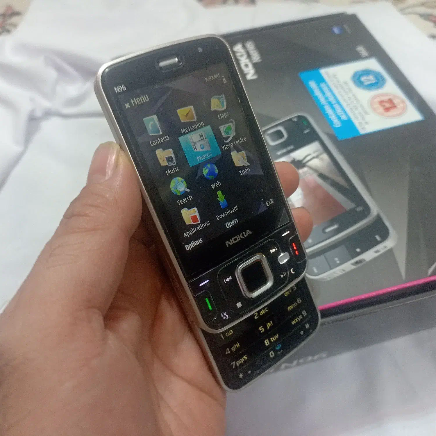 موبایل اکازیون قدیمی نوکیا Nokia N96|موبایل|تهران, علم و صنعت|دیوار