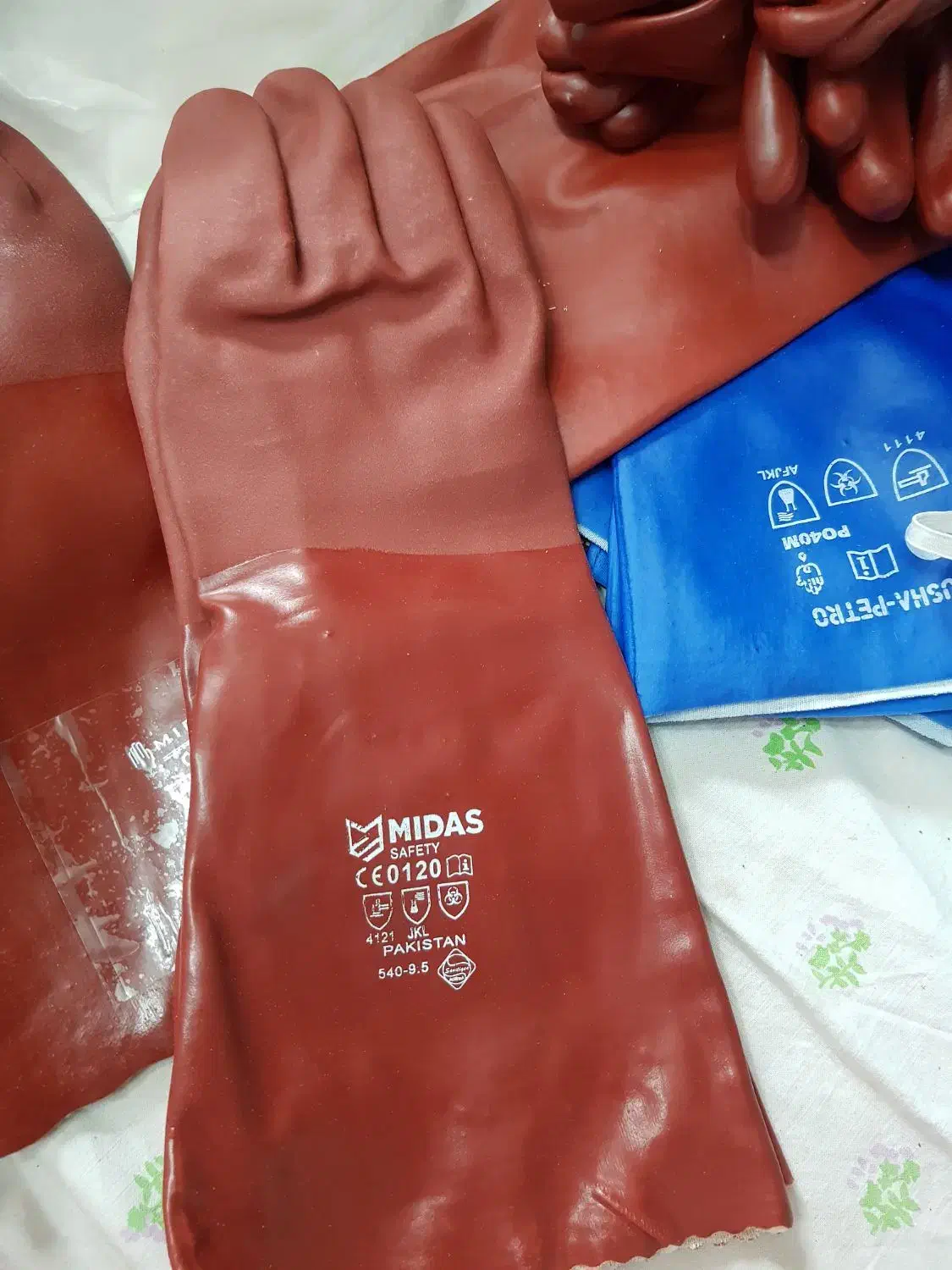 دستکش صنعتی و ضداسید|ابزارآلات|زنجان, |دیوار