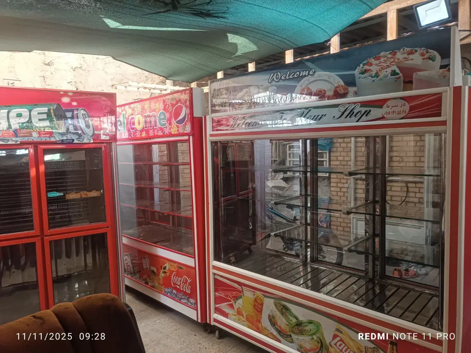 یخچال شش در تک در چهاردر فریزر ایستاده فریزر بستنی|فروشگاه و مغازه|اهواز, کوی رمضان|دیوار