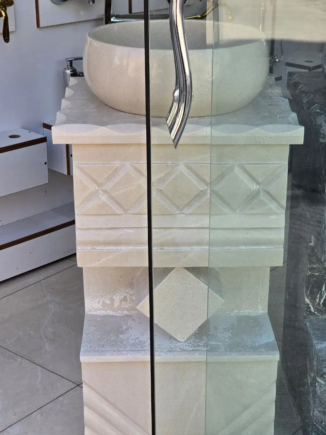 روشویی سنگی|مصالح و تجهیزات ساختمان|کوهدشت, |دیوار