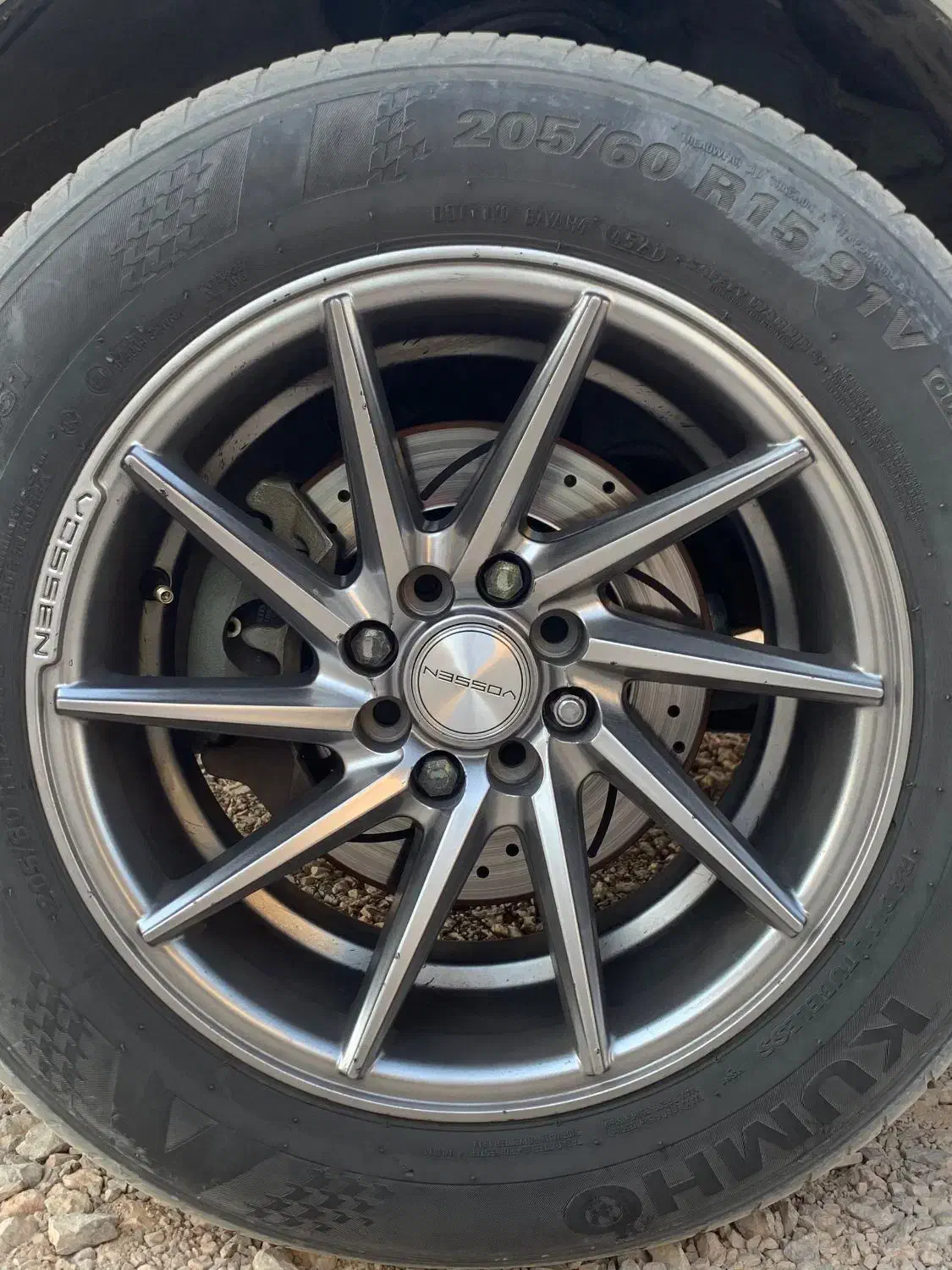 رینگ ووسن چرخشی دودی 15|قطعات یدکی و لوازم جانبی|خمینیشهر, |دیوار