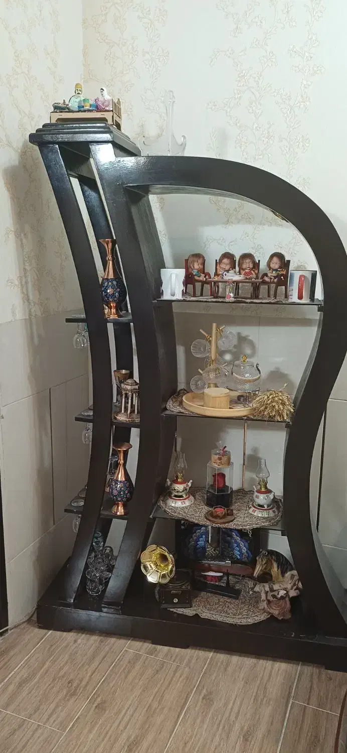 بوفه چوبی|بوفه، ویترین، کنسول|سیرجان, |دیوار