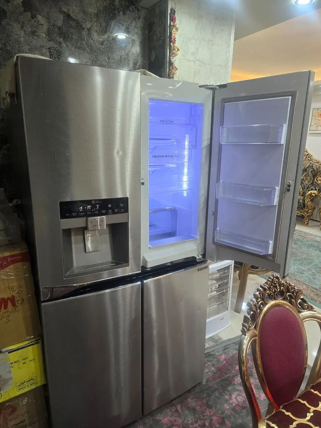 یخچال اصل ال‌جی دور این دور|یخچال و فریزر|ایلام, |دیوار