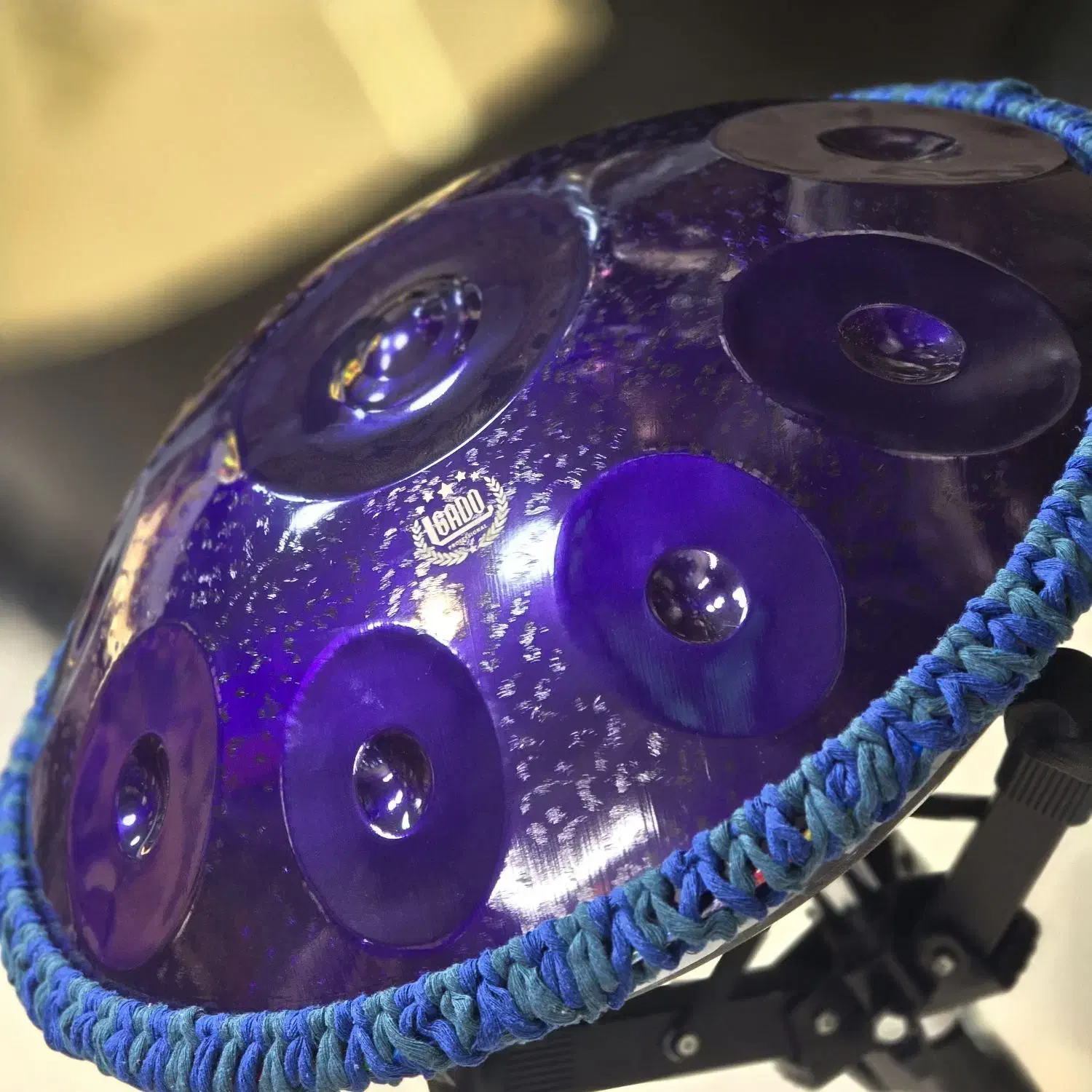 هنگدرام استیل بنفش برند الگادو با ضمانت و آموزش|درام و پرکاشن|پردیس, فاز ۲|دیوار