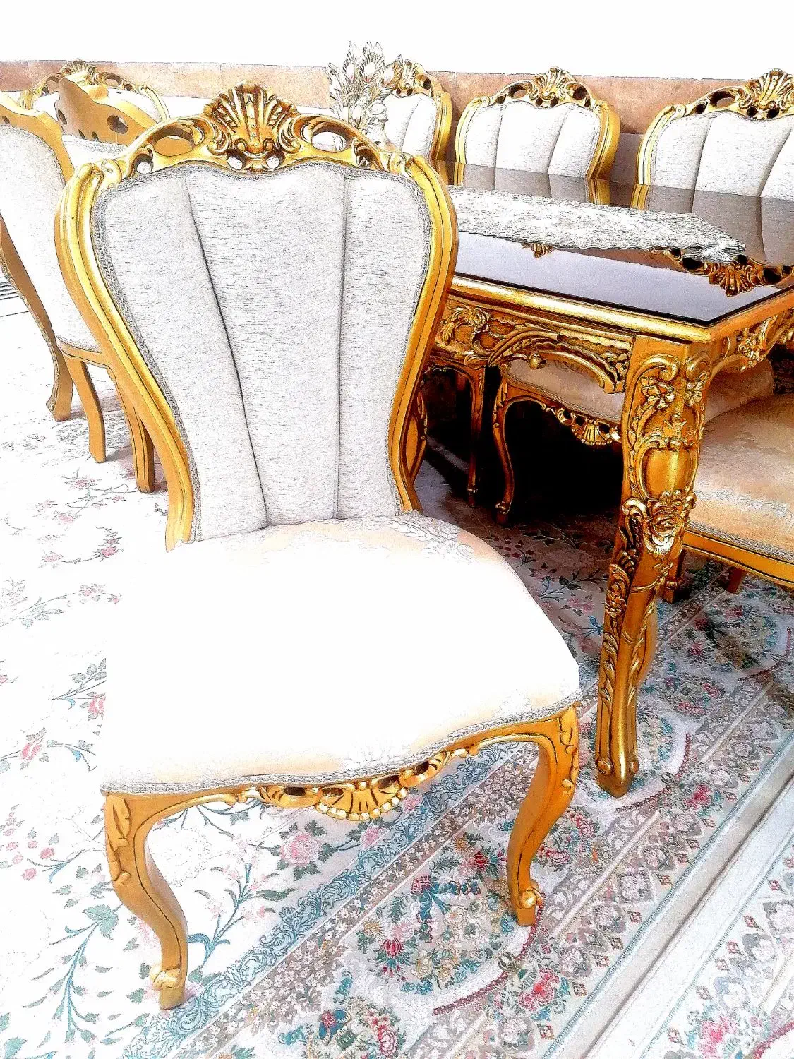 میز غذا خوری|میز و صندلی غذاخوری|فشاپویه, |دیوار