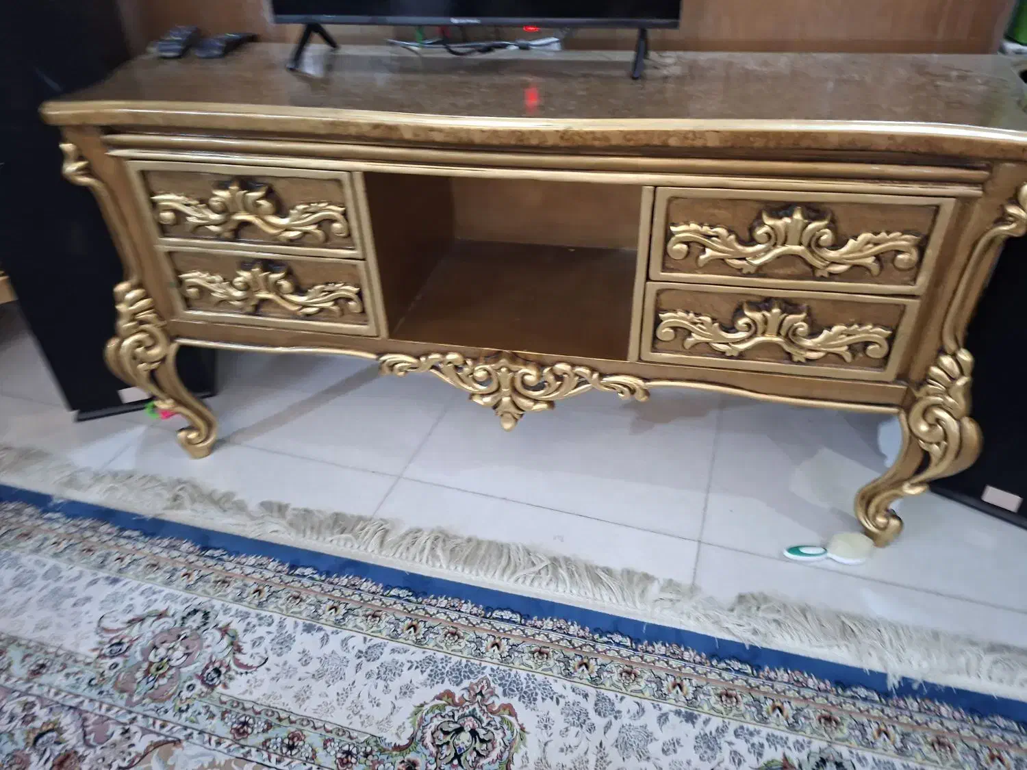 میز TV تمام چوب|میز تلویزیون|تهران, شهرک ولیعصر شمالی|دیوار