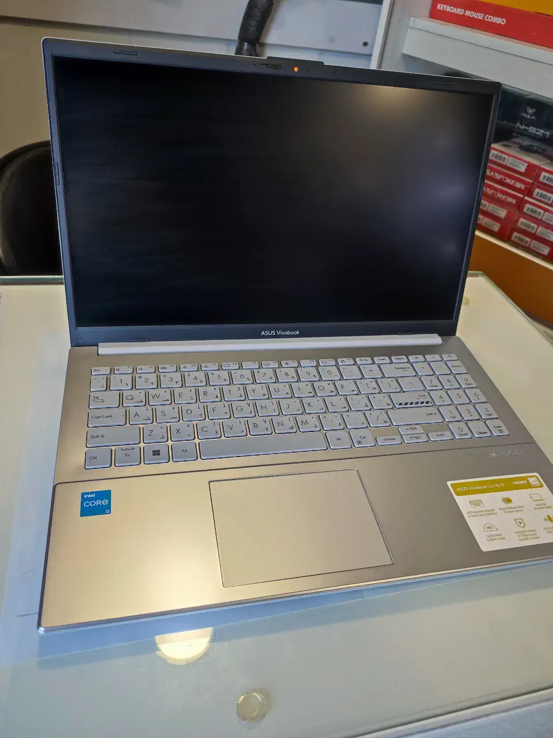 لپ تاپ ایسوس  vivobook E1504 /core i3/Ram8/ssd256|رایانه همراه|کرج, عظیمیه|دیوار