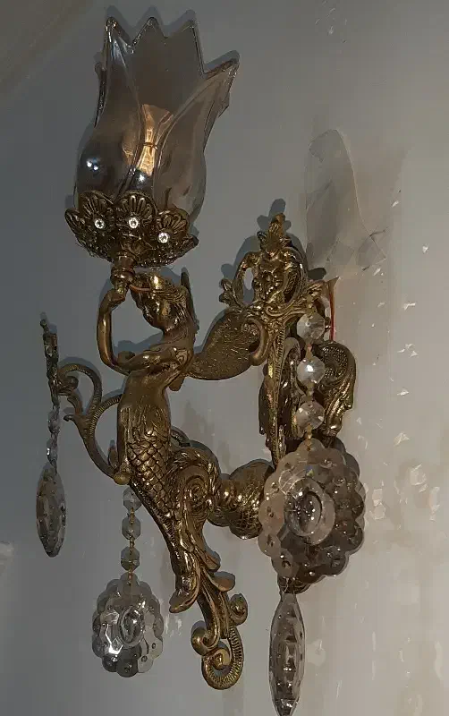 دیوارکوب برنز|کلکسیون اشیاء عتیقه|نهاوند, |دیوار