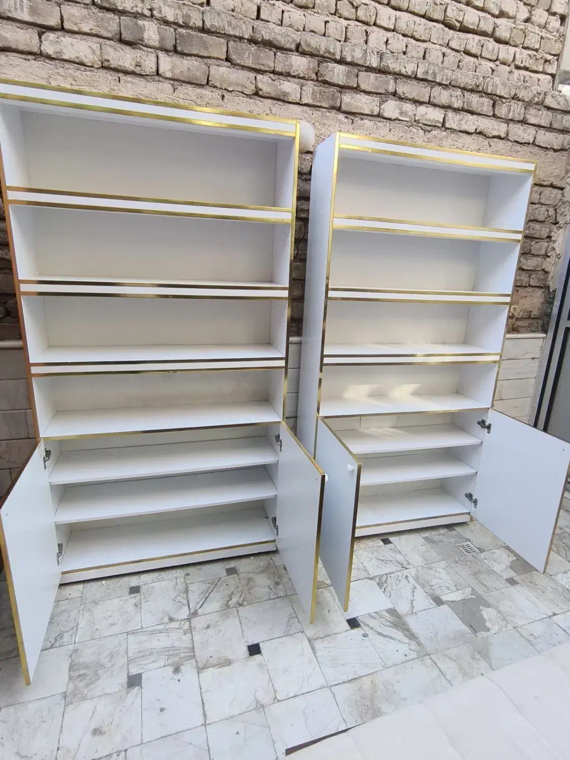 قفسه ، ویترین ، دکور ، کتابخانه|کتابخانه، شلف، قفسههای دیواری|قم, باجک سه|دیوار