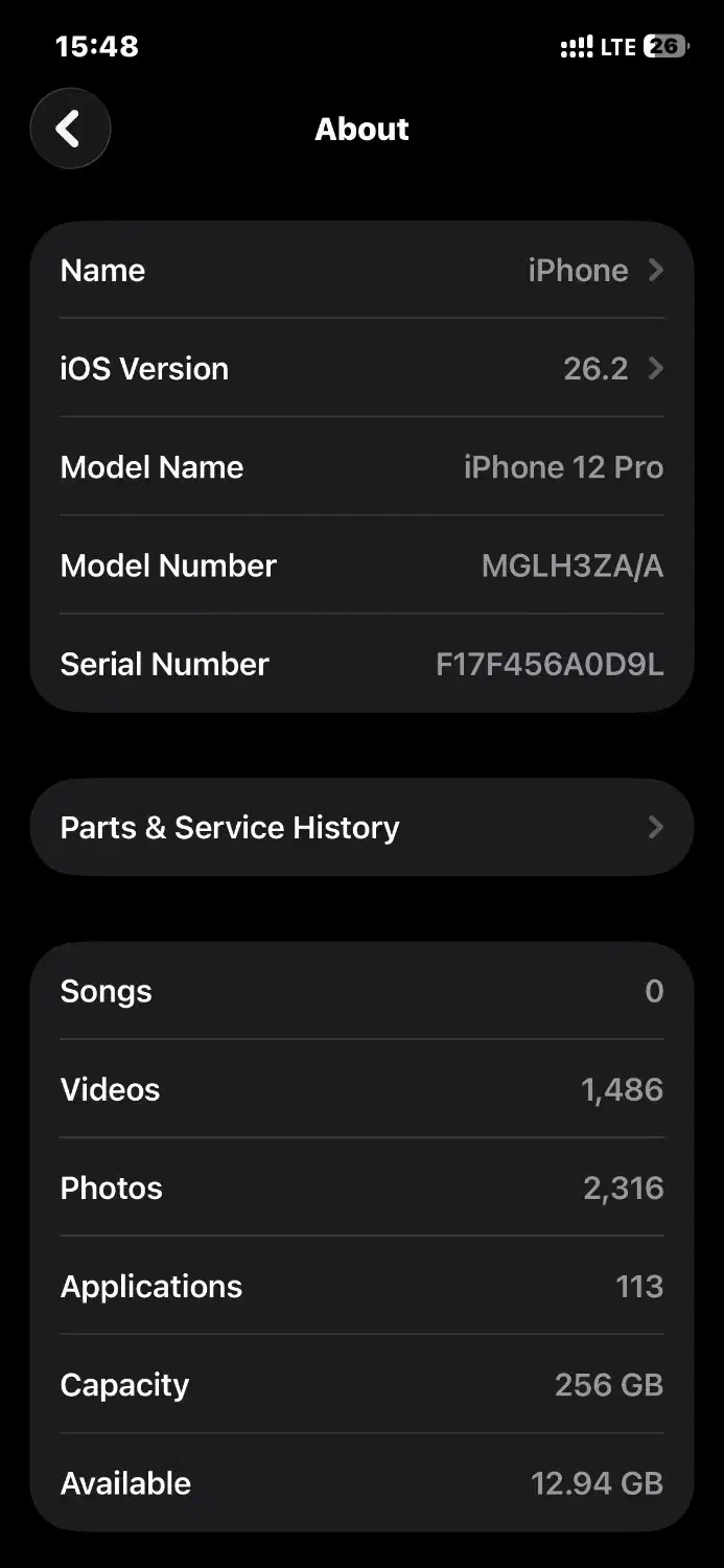 گوشی آیفون ۱۲پرو ۲۵۶گیگ|موبایل|محمدیه-قزوین, |دیوار