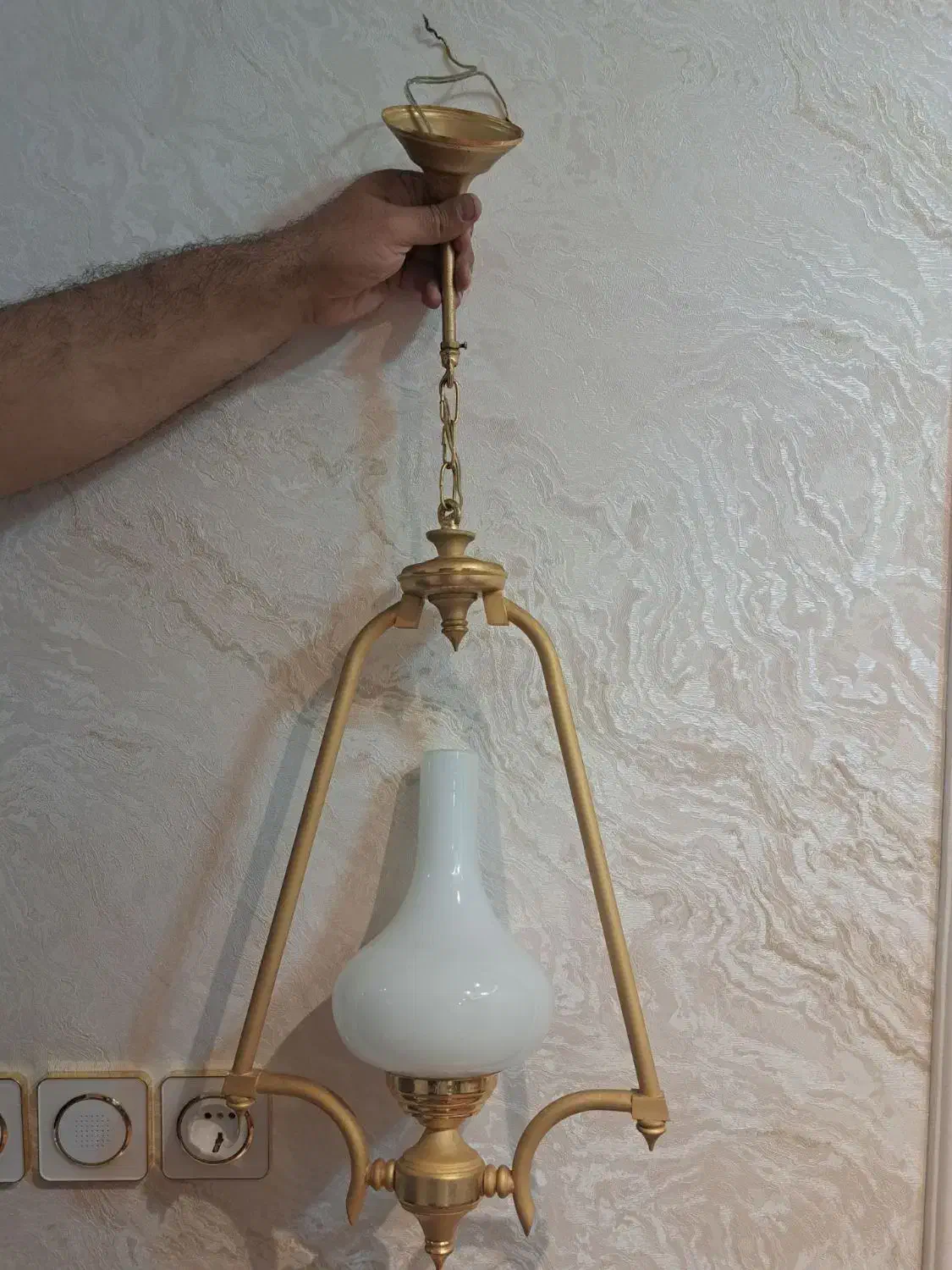لوستر آشپزخانه یا حال خصوصی|لوستر و چراغ آویز|اردبیل, |دیوار