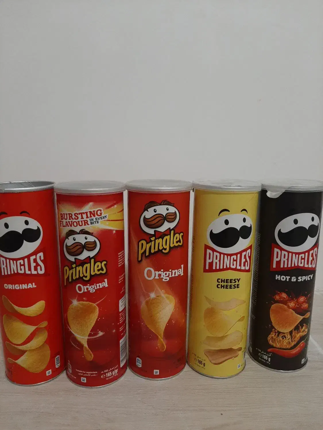 قوطی چیپس pringles|ظروف نگهدارنده، پلاستیکی، یکبارمصرف|زنجان, |دیوار