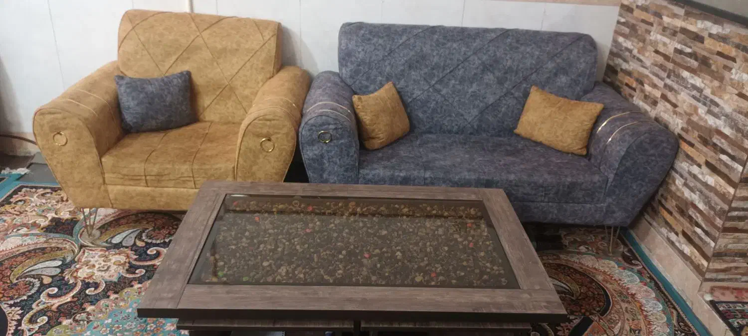 مبل ۷نفره|مبلمان خانگی و میز عسلی|قم, ولیعصر|دیوار