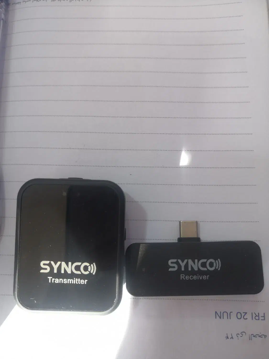 میکروفون یقه ای بی سیم سینکو مدل G1T رابط Type-C|لوازم جانبی موبایل و تبلت|شهرکرد, |دیوار