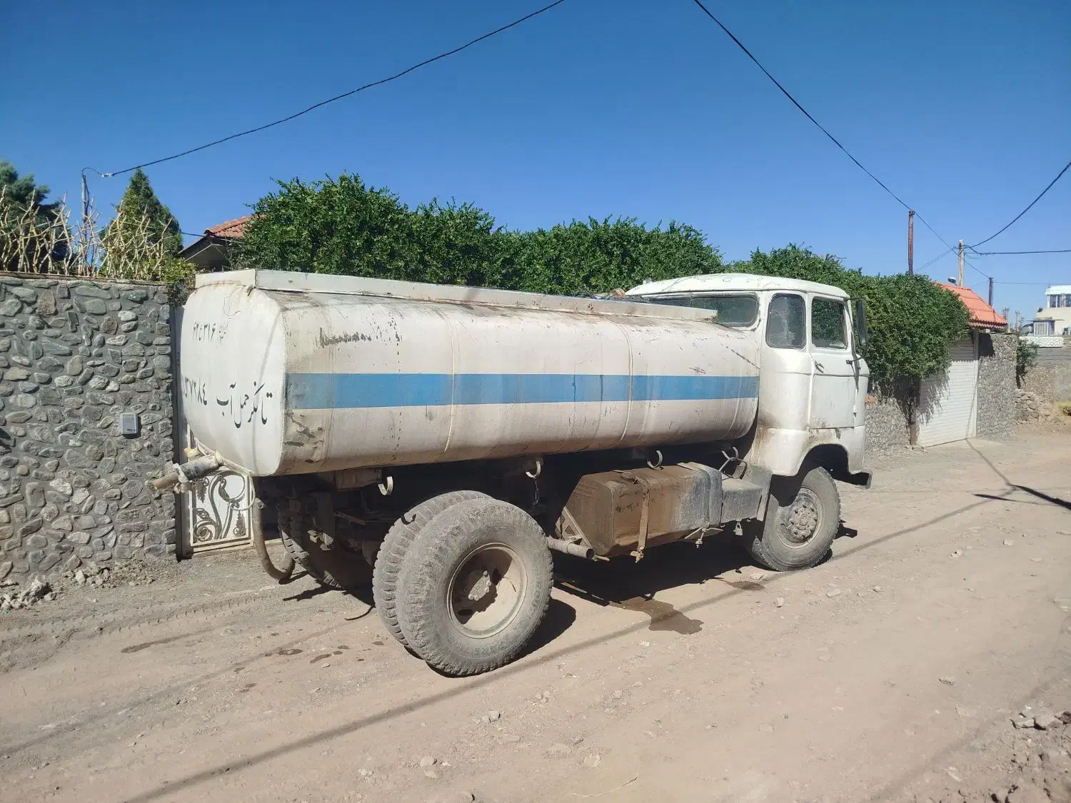 تانکر حمل اب|خدمات حمل و نقل|نیشابور, باغرود|دیوار