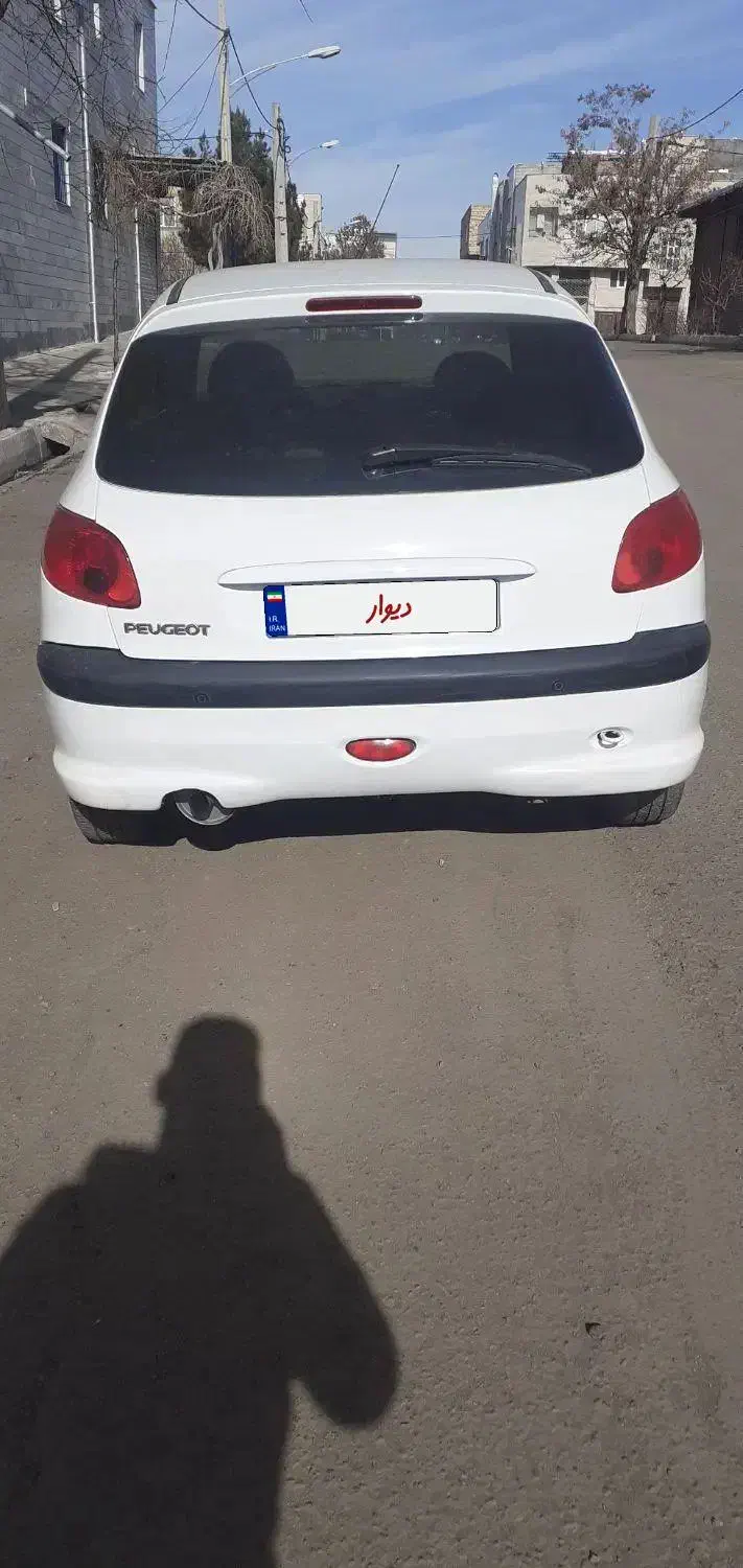 پژو ۲۰۶ تیپ۲ مدل۹۶|خودرو سواری و وانت|زنجان, |دیوار