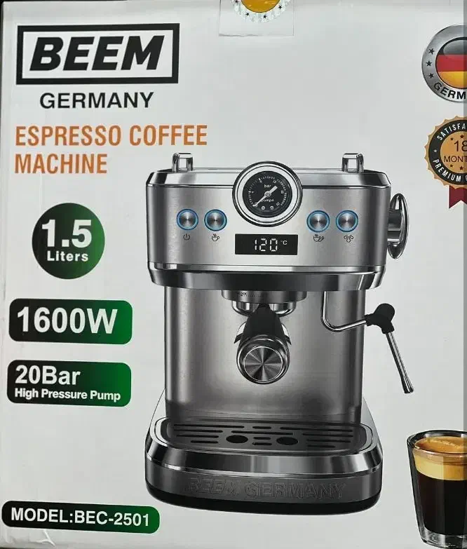 اسپرسوساز نیمه صنعتی بیم آلمان کد ۲۵۰۱|سماور، چایساز، قهوهساز|فردیس, شهرک ارم|دیوار