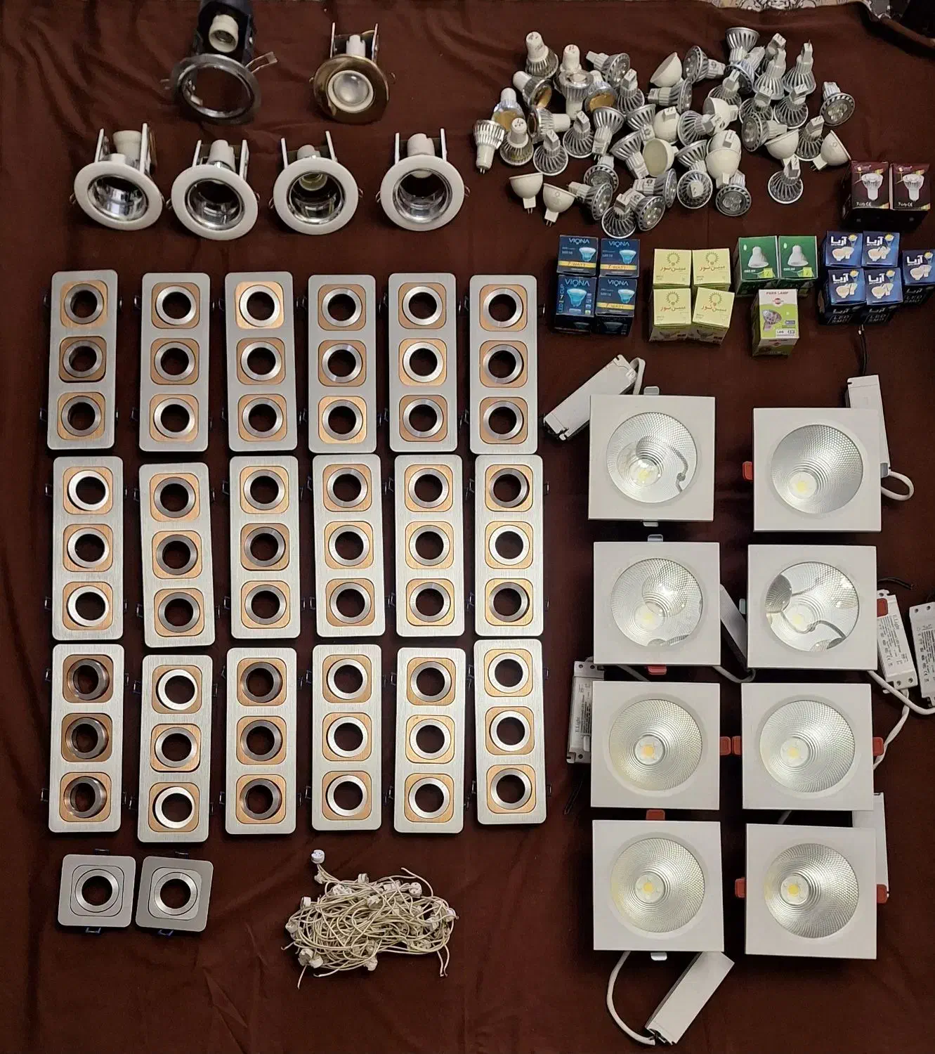 قاب هالوژن و LED|لامپ و چراغ|تهران, اختیاریه|دیوار