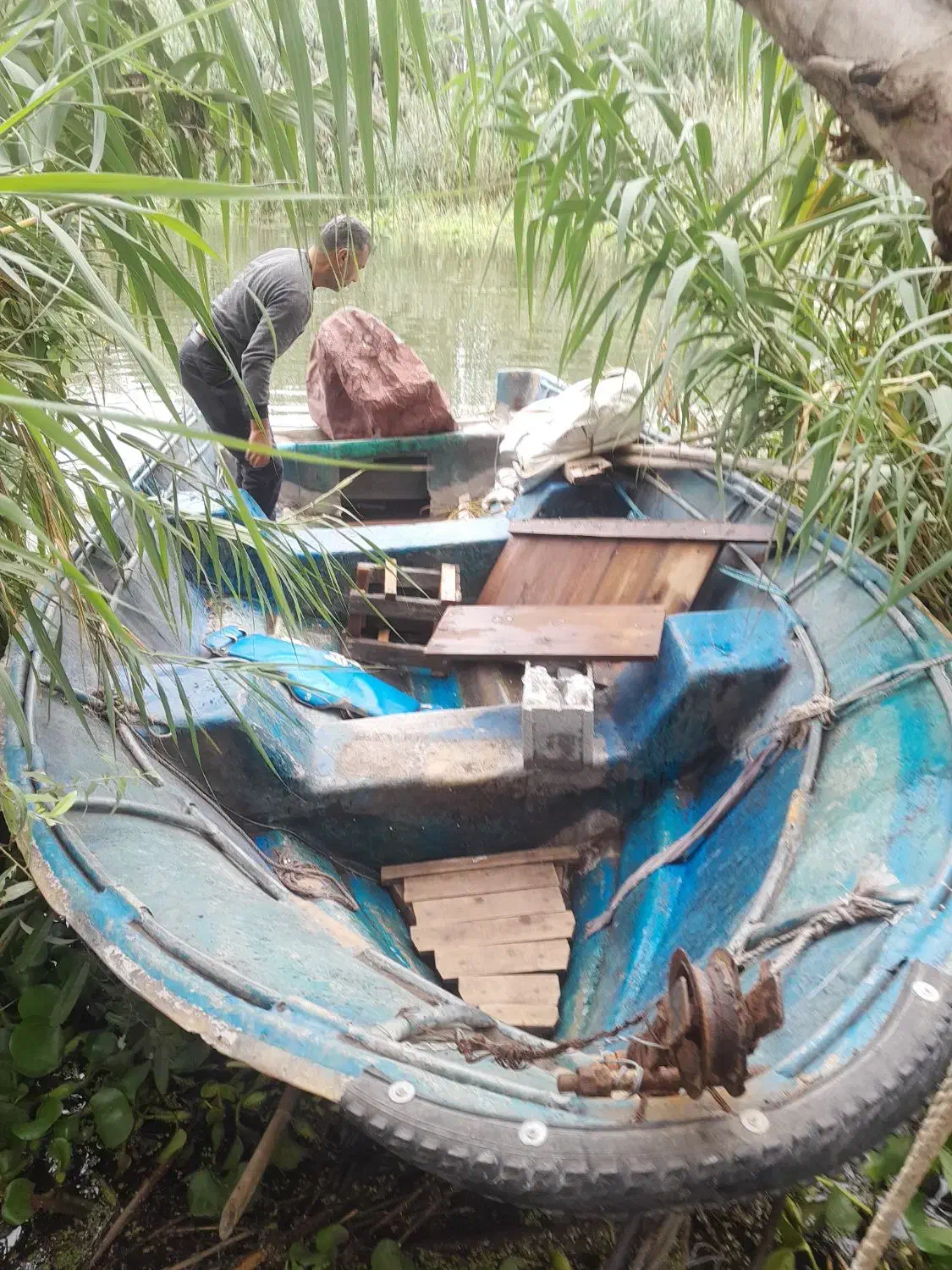 قایق و موتور یاماها ۴۸|قایق و سایر وسایل نقلیه|رودسر, |دیوار