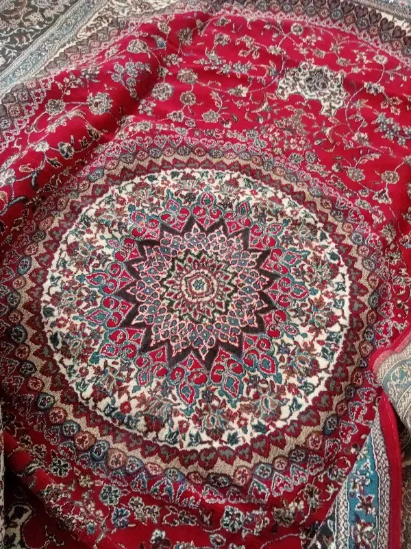 فروش فرش گل قرمز|فرش|مشهد, فتح المبین|دیوار