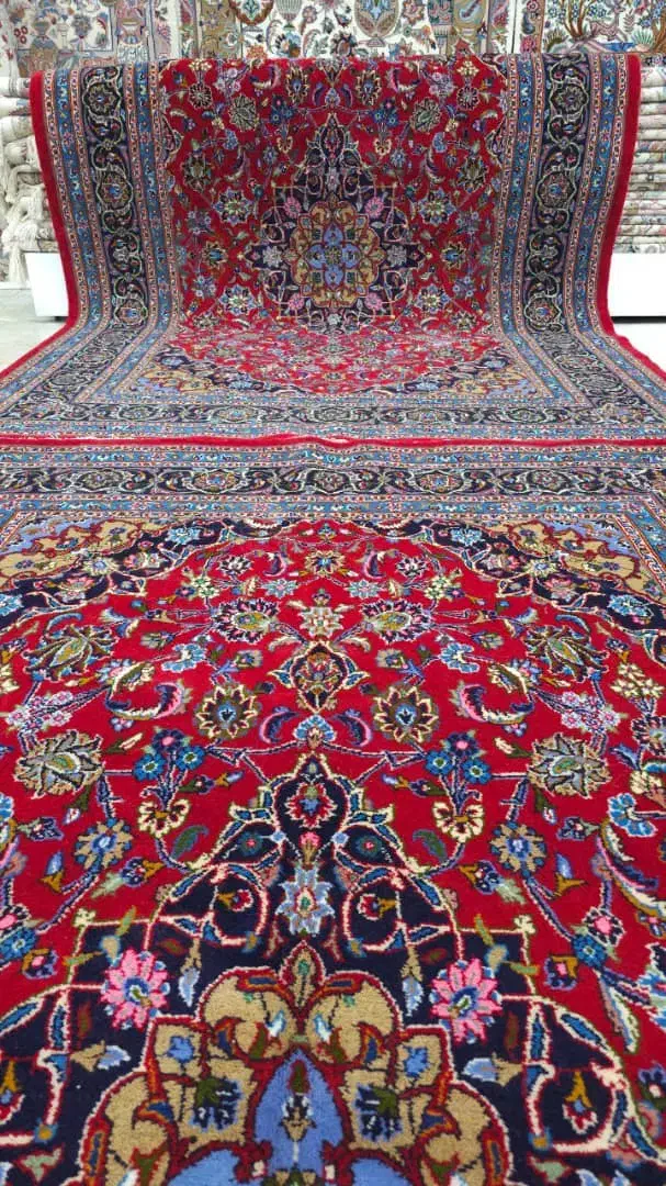 جفت ۶ متری فرش دستباف کاشمر|فرش|کاشمر, |دیوار