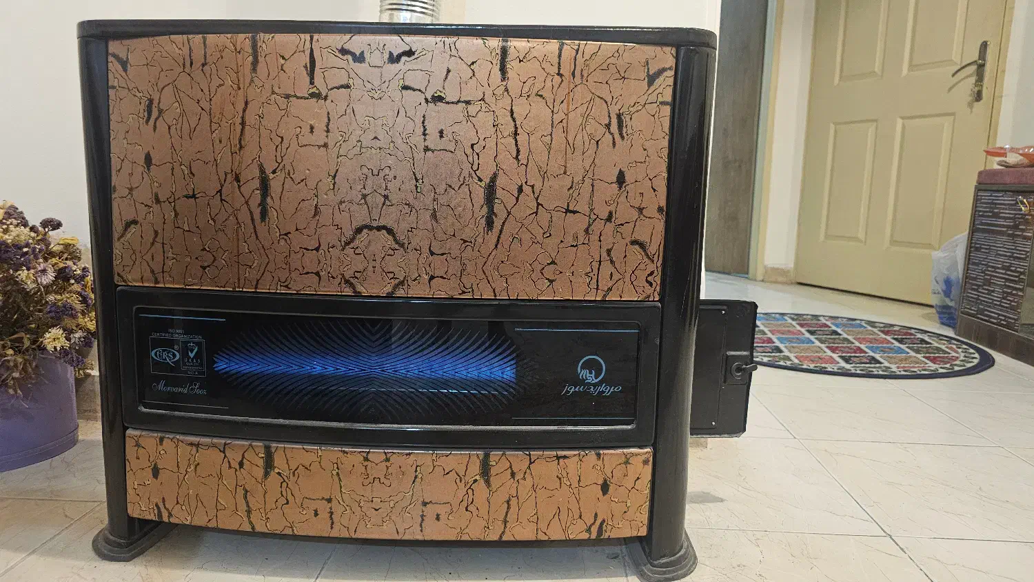 بخاری|بخاری، هیتر، شومینه|قدس, شهر‌قدس|دیوار