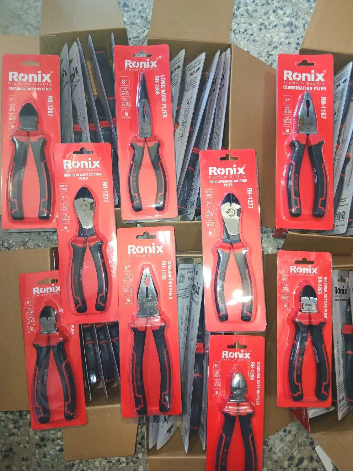 انبر دست سیم چین و دم باریک رونیکس با ۲۰۰هزارتخفبف|ابزارآلات|ایلام, |دیوار