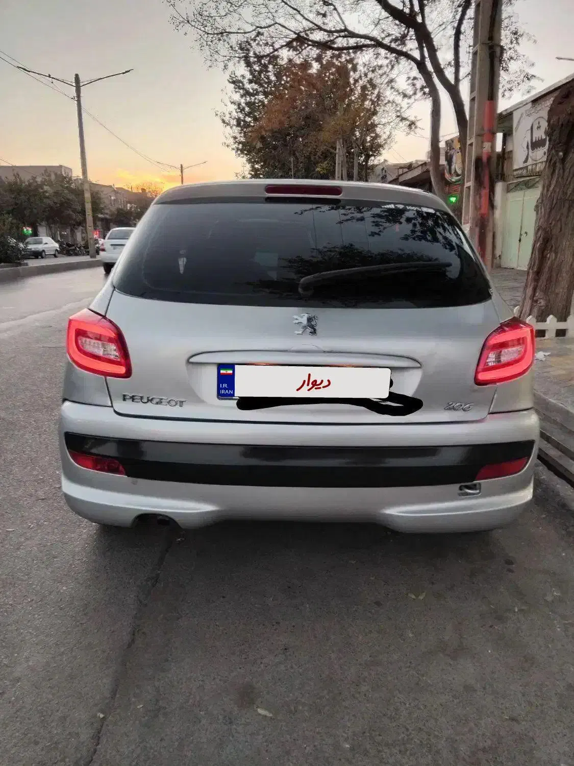 پژو ۲۰۶ تیپ ۲ مدل ۸۳|خودرو سواری و وانت|سبزوار, بیهق شرقی|دیوار